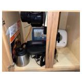 Electric skillet. Coffee carafes and more