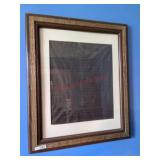 Print of bill of rights, Congrefs of the United