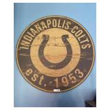 24" diameter colts sign