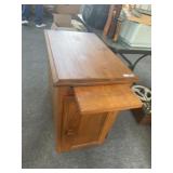 Wooden end table