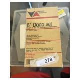 6" dado set