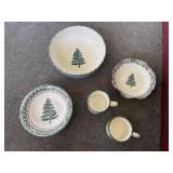 Complete Set of furio Christmas dishes