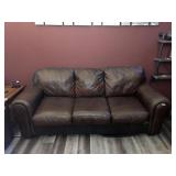 Leather sofa