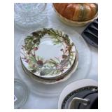 Serving plates and 3 dinner plates