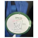 2 folding camping chairs