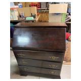 Drop front desk