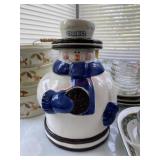Oreo snowman cookie jar