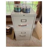 2 drawer file cabinet