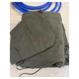 Military half shelter tent