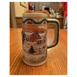 American homestead 1996 Budweiser holiday stein