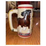 Anheuser Bush Bud light stein