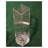 Lead crystal vase