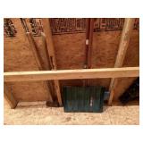 Snow shovels sledge hammer