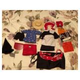 Raggedy Ann with lots of accessories