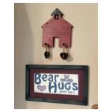 "Principals busy take a number" " bear hugs given