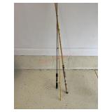 2 fishing rods no reels