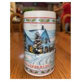 Miller high life holiday stein