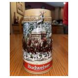 Anheuser Bush Budweiser C series holiday stein