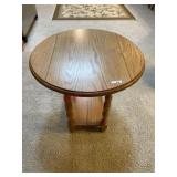 22x22x22 drop leaf side table