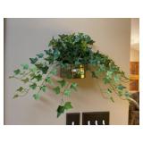 6x9 with foliage wall hanging faux plant