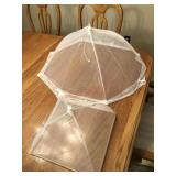 2 Outdoor food covers large and small
