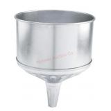 LUMAX LX-1708 Silver 8 Quart Galvanized Funnel