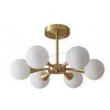 KCO Lighting Industrial Ceiling Light Semi Flush