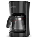 BLACK+DECKER 5-Cup Coffeemaker, Black, CM0700BZ