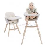 3-in-1 Baby High Chair with Adjustable Legs, Tray