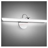 Bathroom Light Fixtures Chrome 180°Rotatable