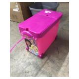 Barbie rolling storage tote