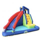 Splash and slide outdoor water inflatable
