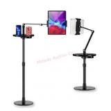 iPad floor stand. Stock photo may not be exact