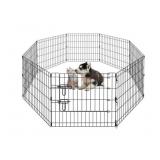 Foldable metal pet playpen