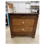 2 drawer night stand bottom drawer temperamental