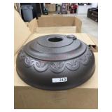 Fillable umbrella base