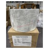 Happy homewards 12" crushed velvet lamp shade