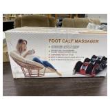 Electric foot and calf massager