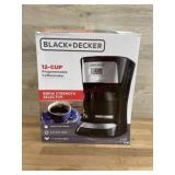 Black and decker 12 cup programmable coffee maker