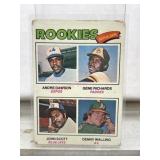 1977 Topps card 473 Andre Dawson as a rookie