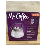 Mr coffee whistling tea kettle