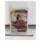 1980 Topps card 270 Mike Schmidt