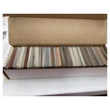 Box of 80-90s baseball cards