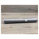 Weave gray and silver wallpaper