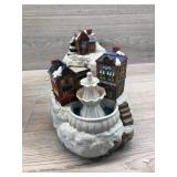 Christmas water fountain