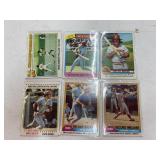 1977-1981 Pete Rose, Johnny Bench, Reds cards