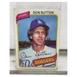 1980 Topps card 440 Don Sutton