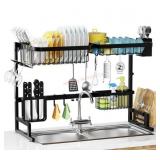 Over sink dish rack