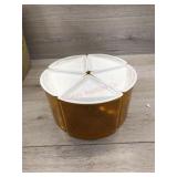 Set of 5 Tupperware containers