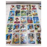25-1980 Topps baseball cards
